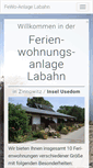Mobile Screenshot of fewoanlage-labahn.de